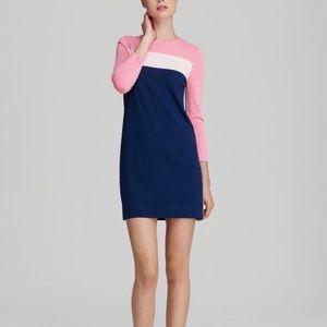 Diana Von Furstenburg Ania Colorblock Dress
